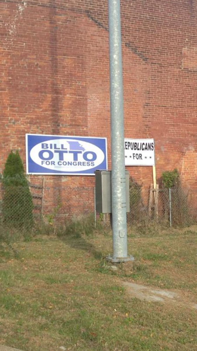 BillOtto1's tweet photo. Voters know, Republicans and Democrats, that you can't stand with politicians who don't stand for anything. #PutMissouriFirst #MO2 https://t.co/TxvgDXULIQ