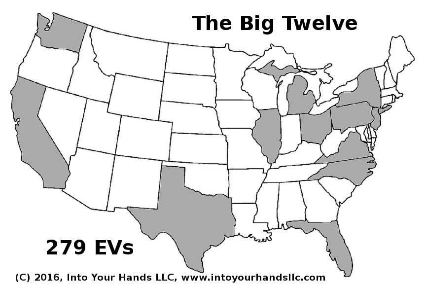 RyanCMacPherson's tweet photo. How the #ElectoralCollege lets 12 states determine the #President and why it is fair https://t.co/3VZZaF29Oc @FDRLST @ElectoralCollge https://t.co/enUC2mti4I