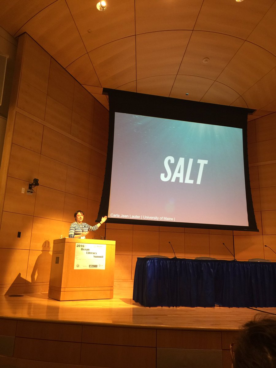 seastymiest's tweet photo. "And this is why you should care about salt." @seacompanion @beerbabe -outstanding presentation! #OLSummit16 https://t.co/5FnzjkSVpt