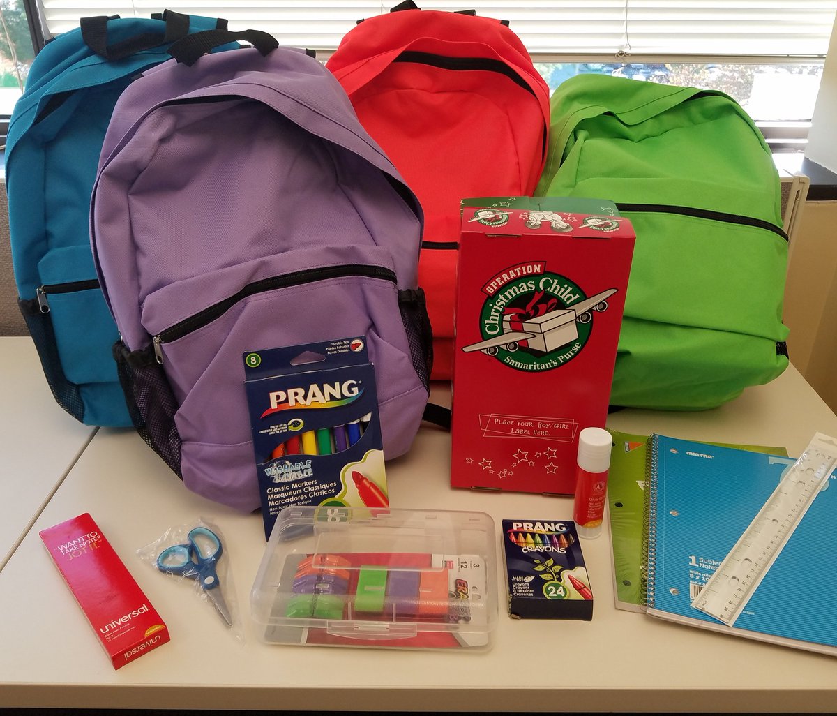 ArthurBell_Life's tweet photo. HUGE thank you to @ImpactOfficePro for supporting our latest charitable effort, donating 15 backpacks FILLED with supplies! #ABGivesBack https://t.co/l8UK56CsxA