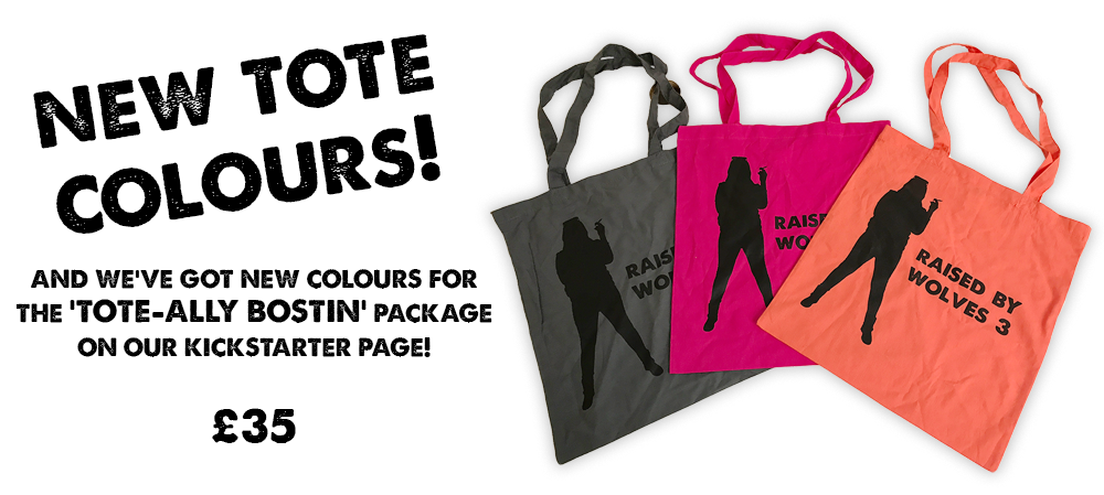 RBW_TV's tweet photo. New tote colours! They're tote-ally amazing, tote-ally neon and available now! #SaveTheWolves https://t.co/It3VcstYEC https://t.co/PLxLT6ti5S