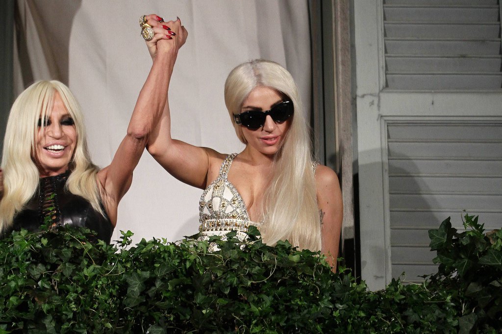 Image result for donatella versace play by lady gaga