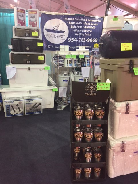 BoatDepot's tweet photo. The scene at the Fort Lauderdale International Boat Show. Check us out  at the Sailfish Pavilion 2016: Convention Center Sailfish 4211-4212 https://t.co/0xeYp4vTrj