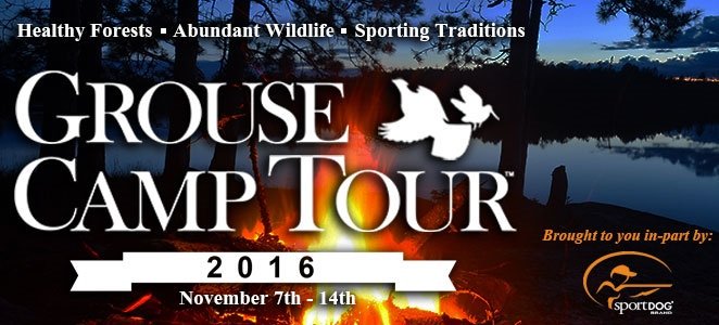 RGS_AWS's tweet photo. 2016 Grouse Camp Tour starts Monday! Southern Appalachia here we come! Follow https://t.co/Fxm67QeDZV Nov 7-14. #grousecamp https://t.co/myI6fS21xv