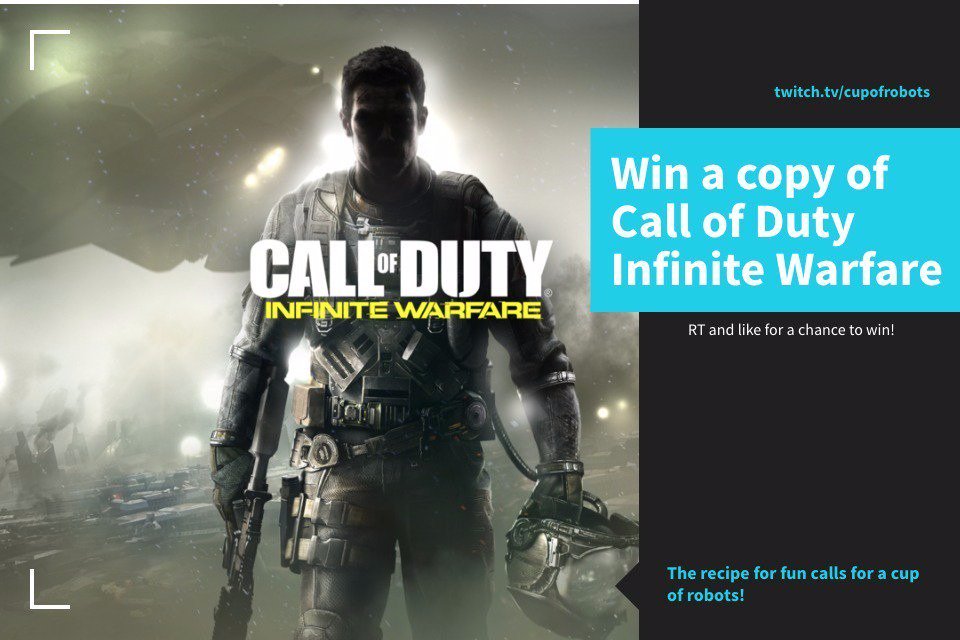 TheMattPalan's tweet photo. RT and enter @ https://t.co/fxMOx7h8Ld @twitchtvonline @streamersonline @callofduty #giveaway https://t.co/70Wb0oG6qR