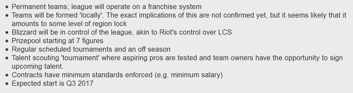 TLnet's tweet image. Overwatch League announced by Blizzard

Is this a game changer? 

teamliquid.net/forum/overwatc…