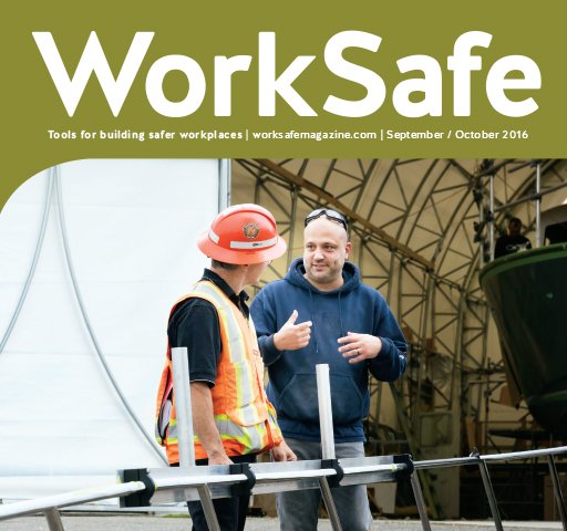 WorkSafeBC's tweet photo. #WorkSafeMag is out! Stories include falls from heights, communication at work, and MSIs: https://t.co/4fAyuTu9xt https://t.co/CHjnij9XJz