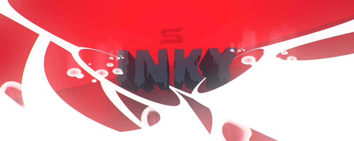 spookgraphics's tweet photo. Experimental header for @Inky_Designs! RTs/Likes are appreciated! #SDRC6 entry 3. https://t.co/b2kVmCdCb6