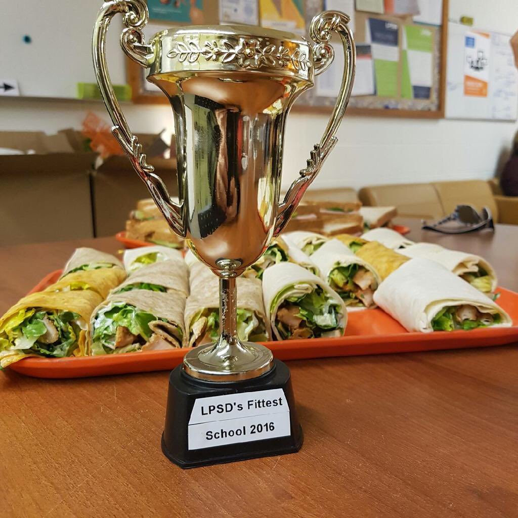 QEKnights's tweet photo. We are excited to be named the winners of the @LloydPublic Fitness Challenge! #WeBeFit #MyLPSD https://t.co/eKFeGXNx24