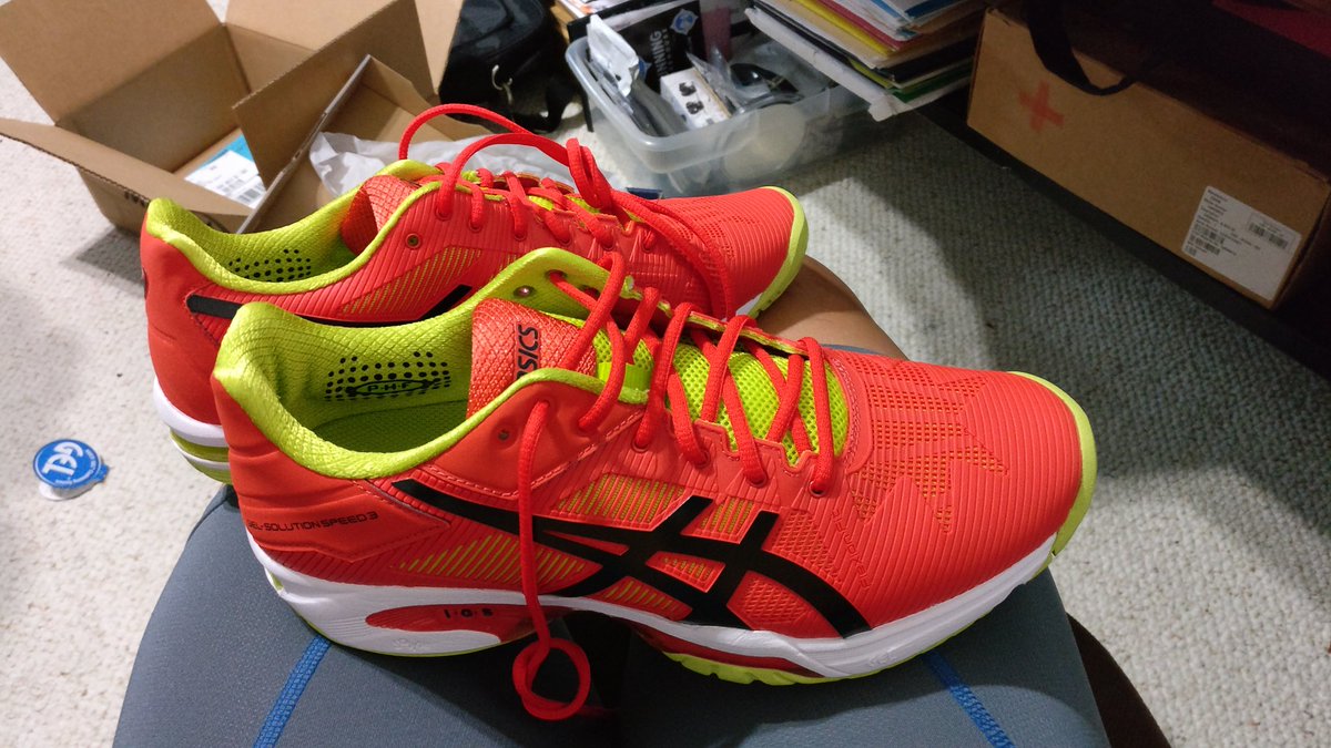 davidhooo's tweet photo. Got dem new kicks for tball! 🎾🎾🎾 https://t.co/0SUFNYCs6B