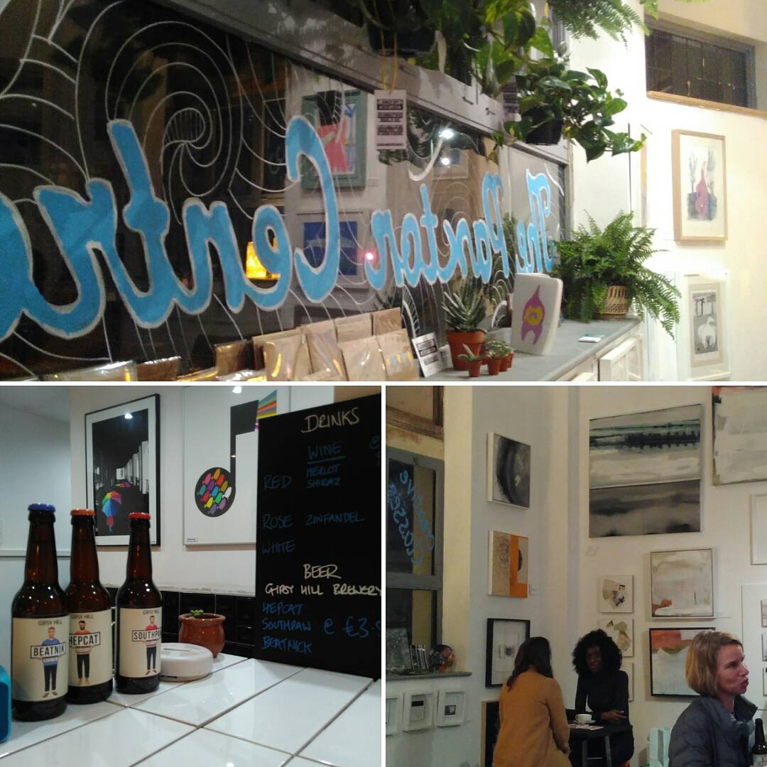 ThepaxtonC's tweet photo. #novemberlaunch night is underway! Come meet the artists, drink and chat! #creative
#localartist #social #crystalpalace #selondonforever https://t.co/Q3UTv7JNcN