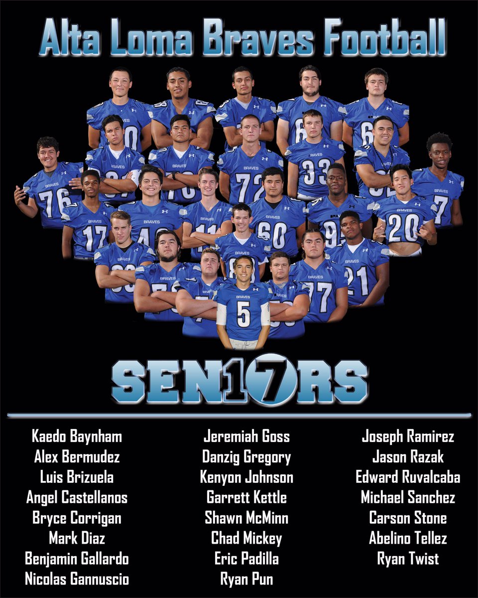 ALHSFBpics's tweet photo. Senior Night 2016! Come out tonight and support your Braves as they play their last regular season home game against Ontario. #bravepride https://t.co/gMX6z5zj4j