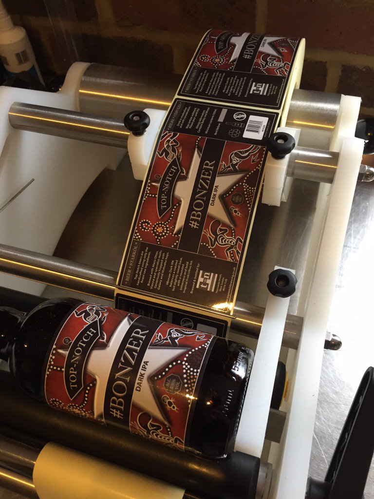 TopNotchBrewing's tweet image. Bottling #Bonzer tmro - Available next week @Grape_Grain