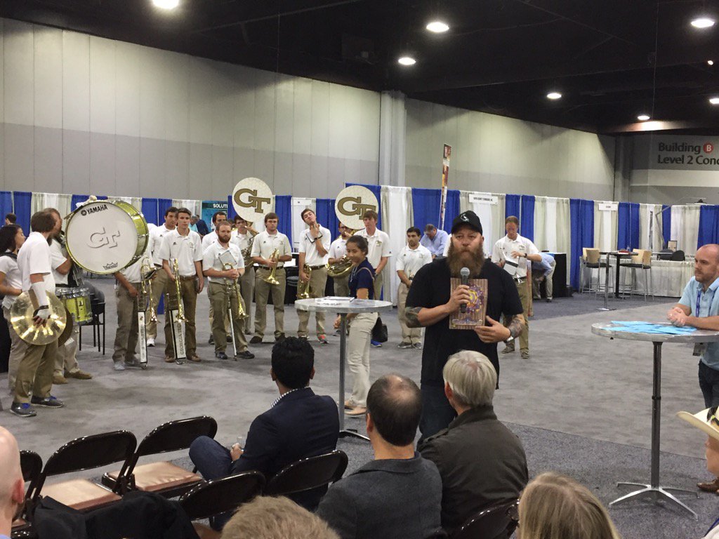 JasonWKnott's tweet image. #totaltechsummit finale underway w/ @OriginAcoustics @ce_pro