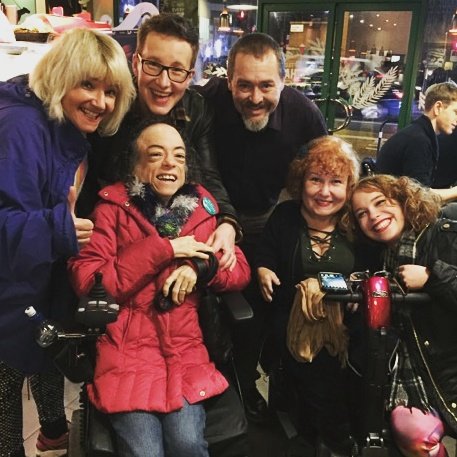 Met up with fabulous #LizCarr+ Jo and <a href="/TanyaleeDavis/">Tanyalee Davis</a> + Kevin after the #board meeting in <a href="/StarbucksUK/">Starbucks UK</a> #Euston!