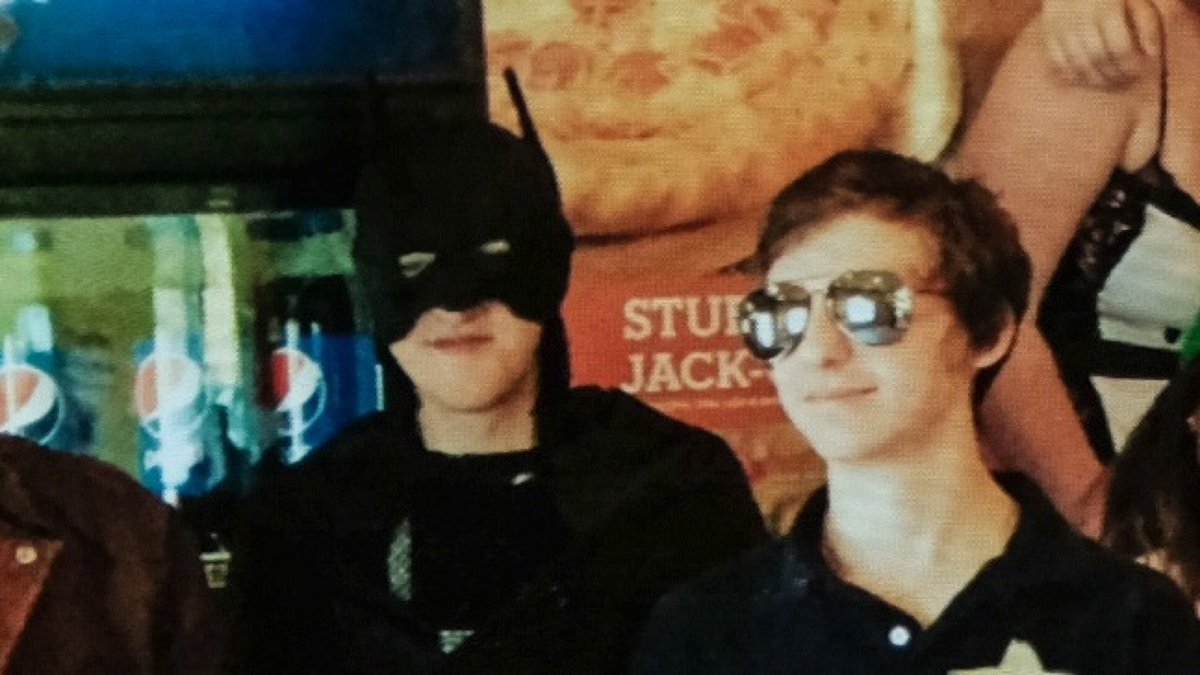 WayneFreedman's tweet photo. Murder victim Kirk Kimberly dressed as Batman. #abc7now #Sonoma #Rohnert Park https://t.co/GhIh4tBLWq