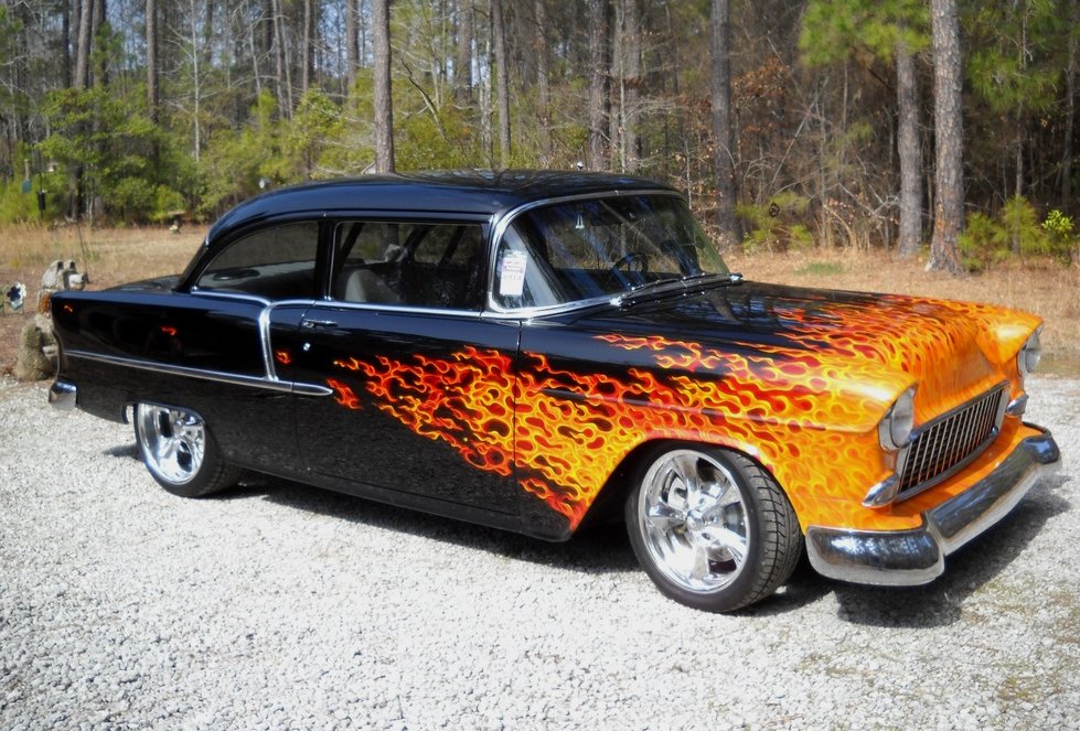 JEGSPerformance's tweet photo. Larry Snyder Shares His Flamed 1955 Chevy 210, Built With a "95 Corvette LT1, 6-speed manual"
#flamesfriday #funfriday https://t.co/5GeKm4IwBD