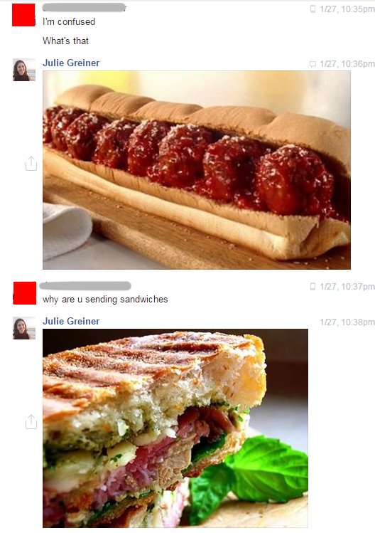 JulieAbridged's tweet photo. Throwback to that time I received unwanted attention on Facebook and totally handled it https://t.co/IFUUpu4liN
