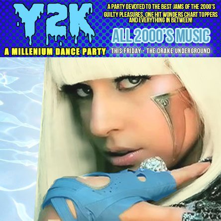 Get ready for the Y2K PARTY: All the wonderful 1 hit wonders, guilty pleasures &amp; tried/true classics of the early to mid-2000s!!