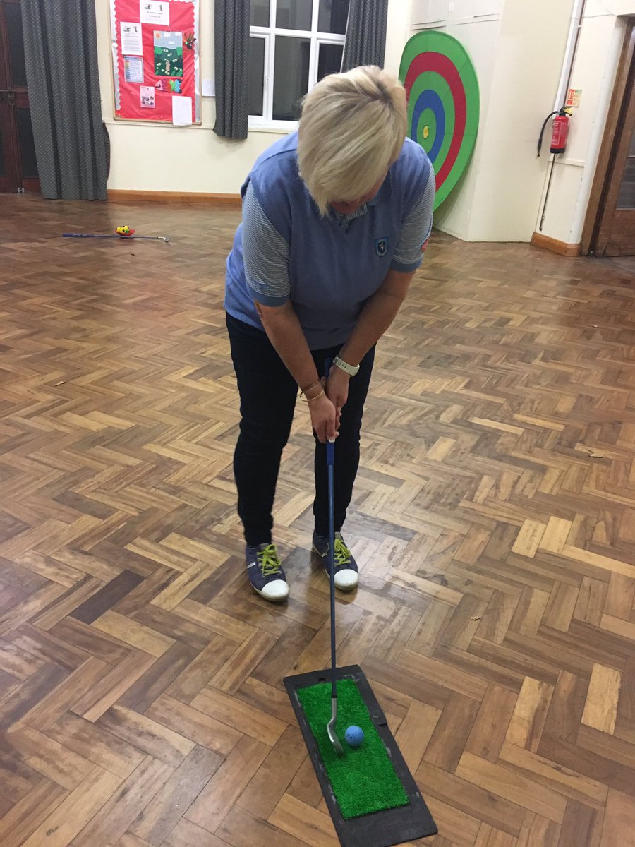 Kim from <a href="/WestKentGC/">West Kent Golf Club</a> is trying to get girls interested in golf. <a href="/Girlguiding/">Girlguiding</a> <a href="/girlguidingGLK/">Girlguiding GLK</a> <a href="/confusedfox37/">Geraldine Avis</a>