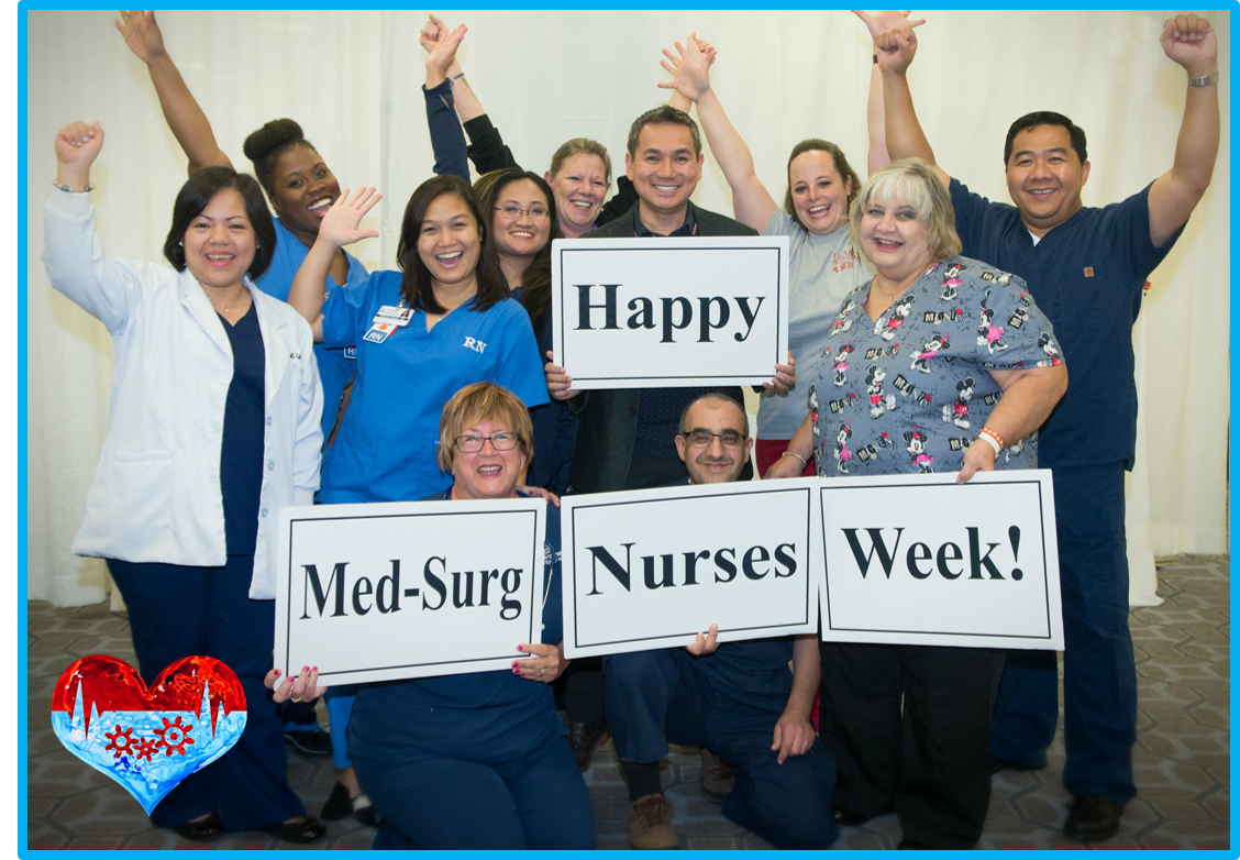 MedSurgNurses's tweet photo. To all the Medical-Surgical Nurses who work tirelessly day in and day out,
Life without you just wouldn't cut it. Happy #MSNW to you all! https://t.co/S32ohw8kCN