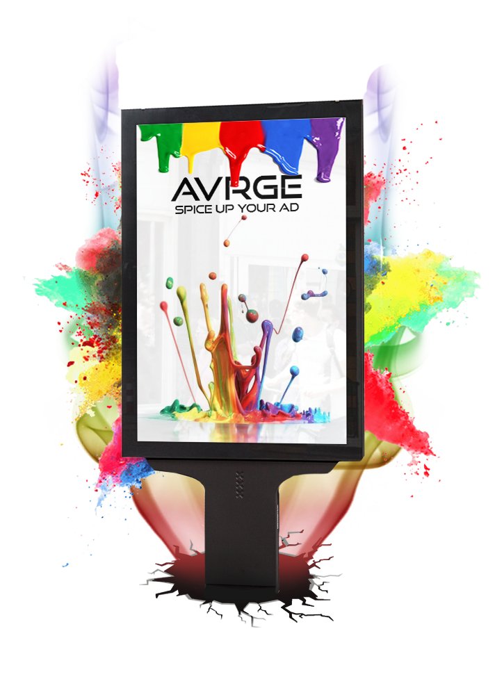 Spice up your ad by adding some colours, flavors and last but not least: augmented reality.