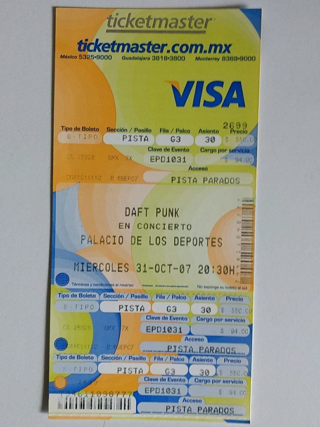  Daft Punk en la  Ciudad de México. Alive 2007 Tour
