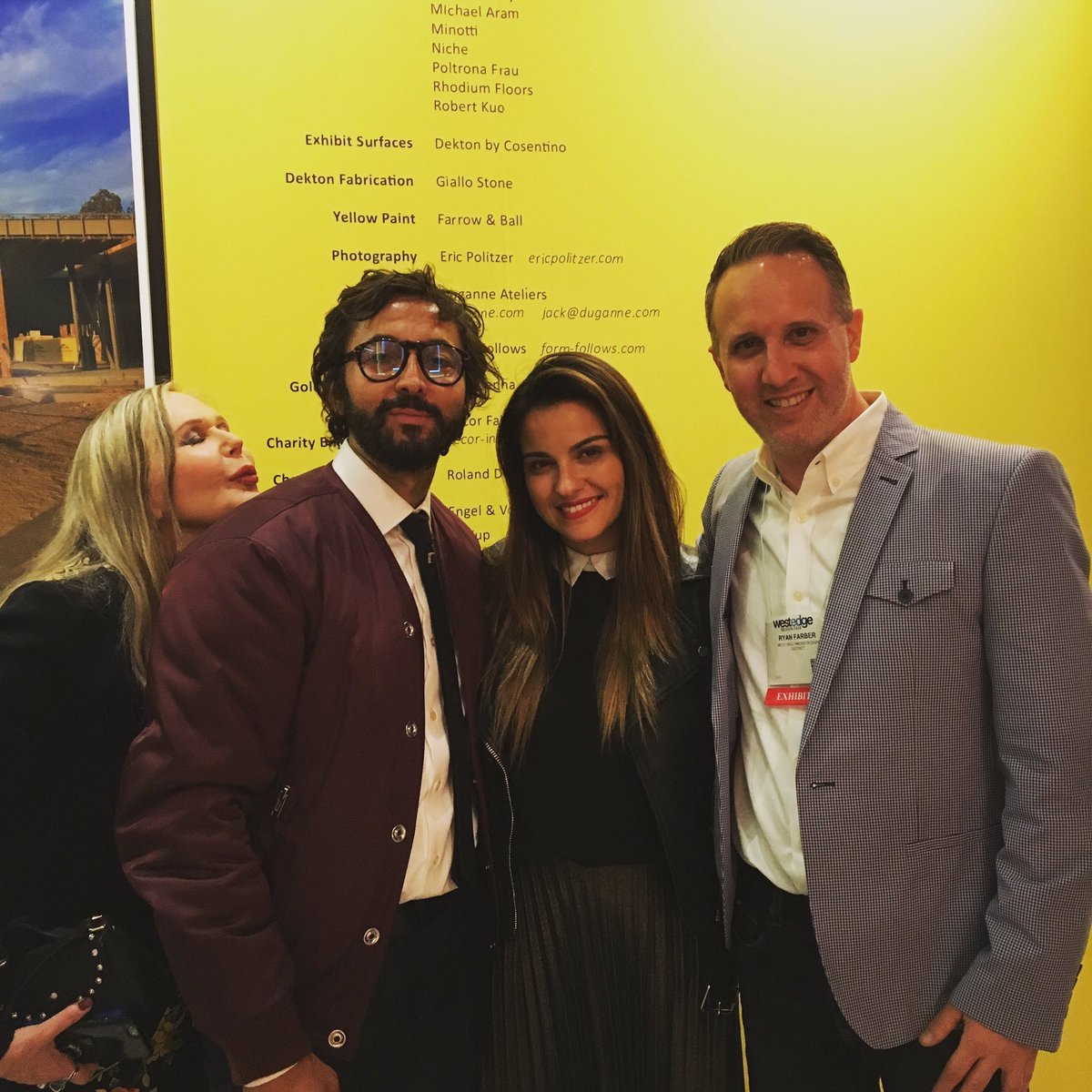 MaitePerroniMex's tweet photo. RT @WeHoDesignDistr It was great chatting with @MaiteOficial and #JudithOrr at our @WestEdgeDesign booth! #whddatwestedge #whdd #westedge https://t.co/UOHKdRH8HP