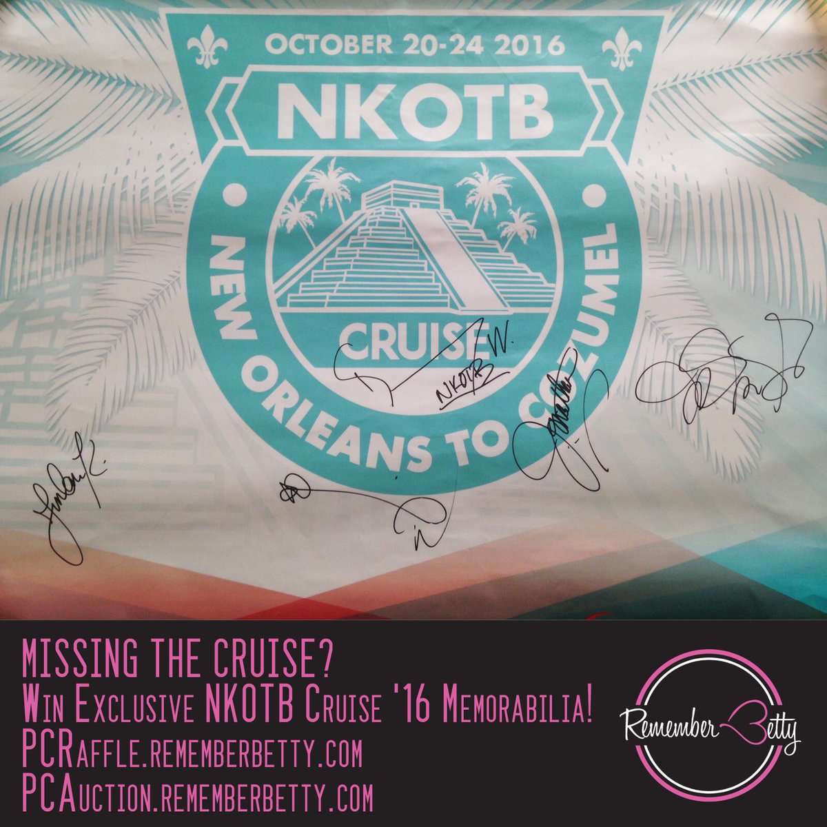 RememberBetty's tweet image. Today's your LAST CHANCE at amazing @NKOTB Cruise memorabilia! 
pcauction.rememberbetty.com
pcraffle.rememberbetty.com
.