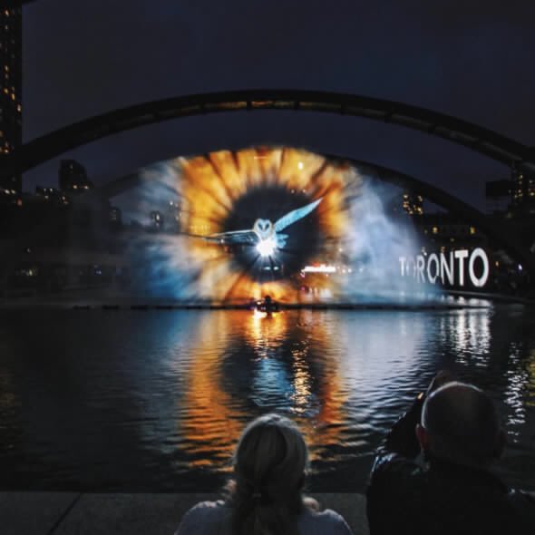 nuitblancheTO's tweet photo. Votes are in! Congrats to the 2016 @blogTO #nbTO16 Photo Contest Winners - 1st: @benroffelsen, 2nd: @jackmanchiu & 3rd @nnvv_. #BlogTOnbTO https://t.co/3AiPG7bOE3