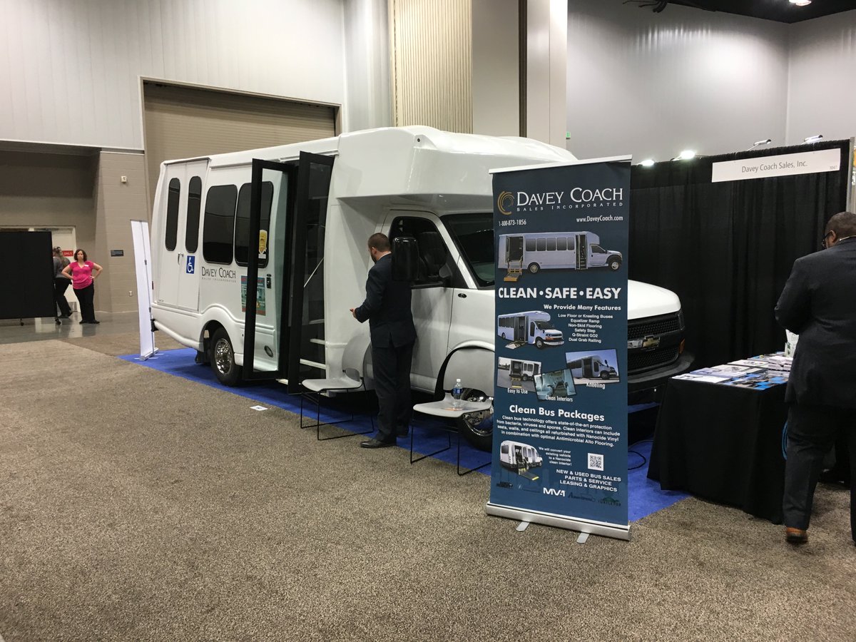 Thanks Davey Coach for bringing a Turtle Top Odyssey to the LeadingAge Expo this week in Indianapolis.  It was great working with you!