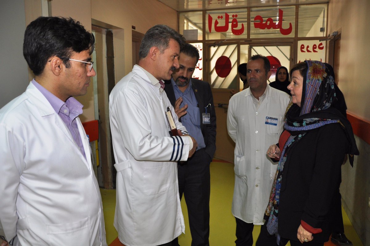 trionafortune's tweet photo. Honoured to be shown the Emergency Operating Theatre at Al Zahra Hospital, Esfahan, Iran, on their journey towards accreditation #ISQua2016 https://t.co/VEHJKXfF33