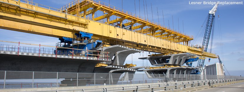 CityofVaBeach's tweet photo. UPDATE:  Due to a water main break the “walkover” of the new span of Lesner Bridge – scheduled for this Sunday - is CANCELLED. https://t.co/Ox1padTEWf