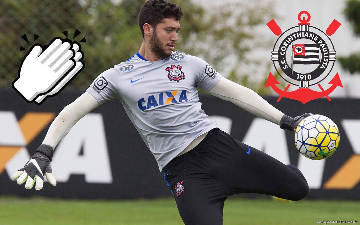 Parabéns ao <a href="/corinthians/">Corinthians</a> pela excelente foto do goleiro Caíque França no treino de hoje! 
Fique atento nas atualizações do #Timãoji !