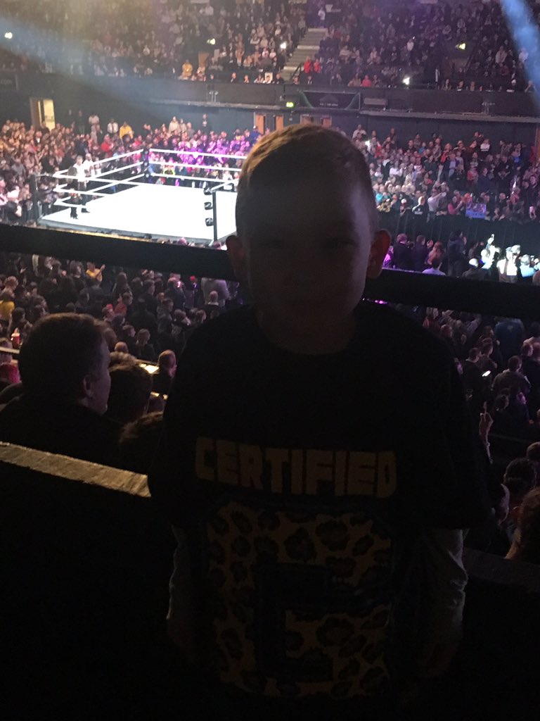 stazxxx's tweet photo. #WWELondon Liam is HERE https://t.co/lf2tCIhArf