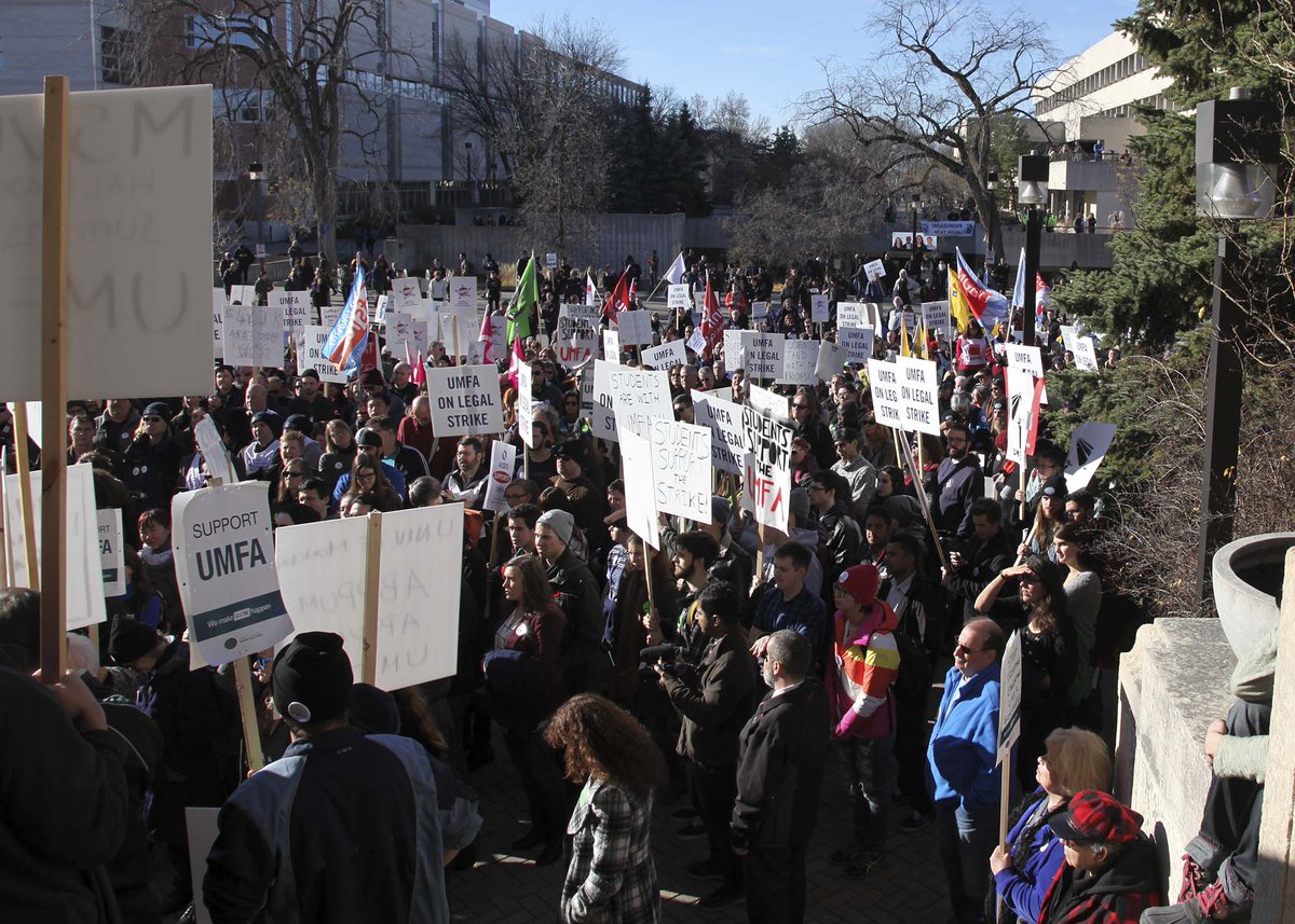 UofM Faculty Assoc. tweet media