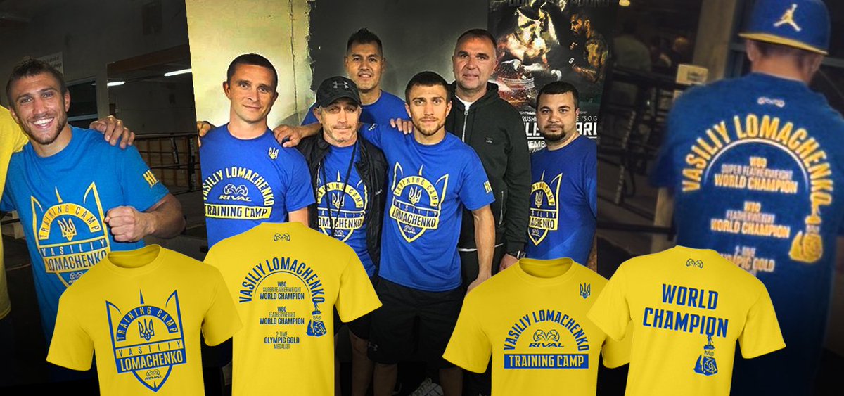 Rivalboxinglasvegas On Twitter Available For A Limited Time Only And Limited Stock Official Vasiyl Lomachenko Training Camp T Shirts Only Through Rivalboxinglv Https T Co 1dvwvd6elz