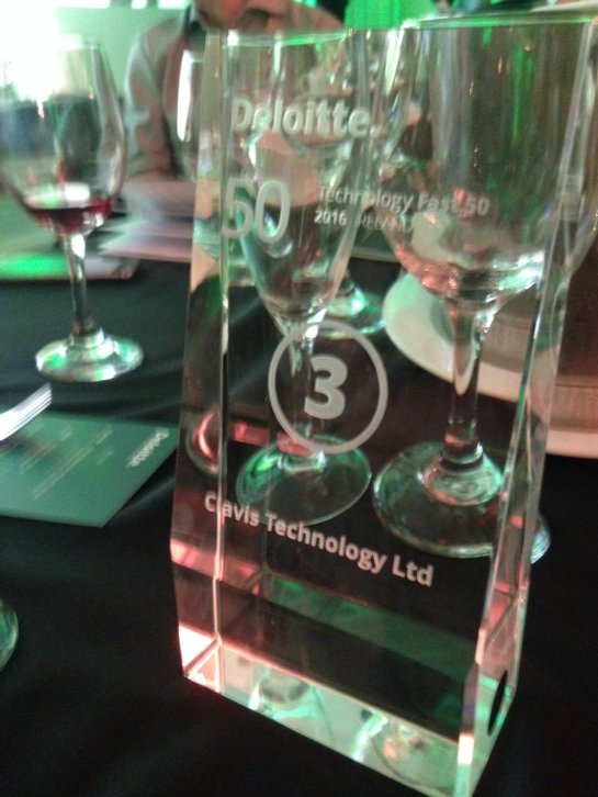 Number 3 in the Deloitte #Fast50, not bad.