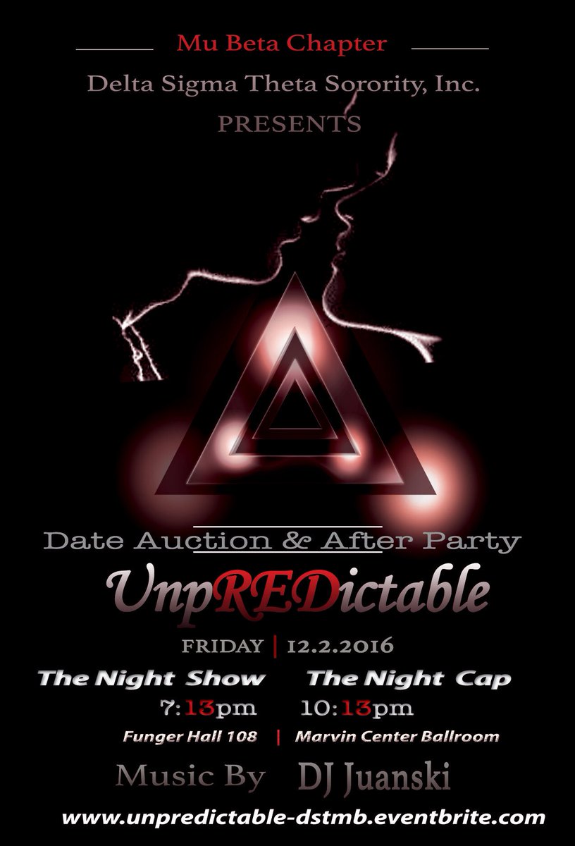 MuBetaDST's tweet image. Music by DJ Juanski!! Performance, Free Prizes! Early Bird Tickets on sale until nov 15!!!!