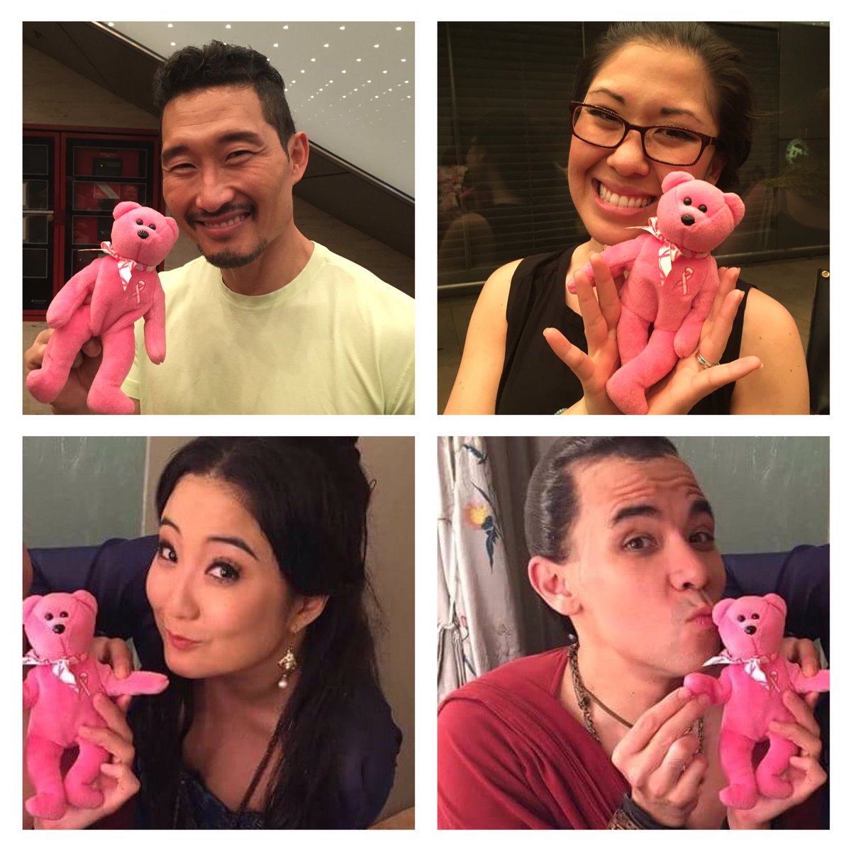 lisawalkscom's tweet image. Bid on bears to fight #breastcancer! @KingandIMusical #hawaiifive0 #HowToGetAwayWithMurder  #avon39 Bit.ly/ptb2016