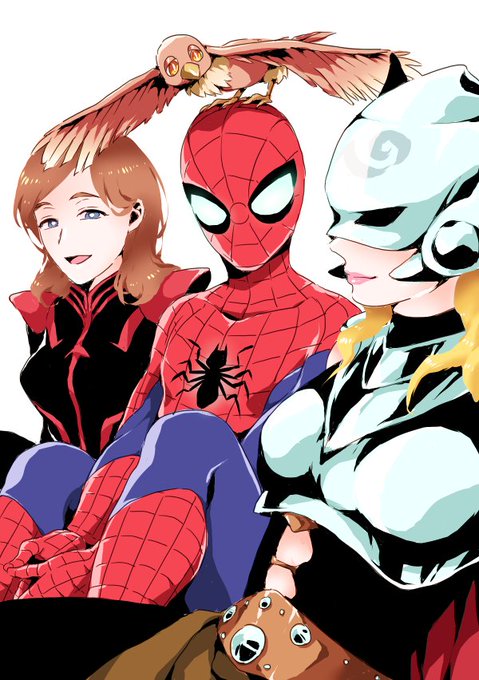 スパイダーマンのtwitterイラスト検索結果 古い順