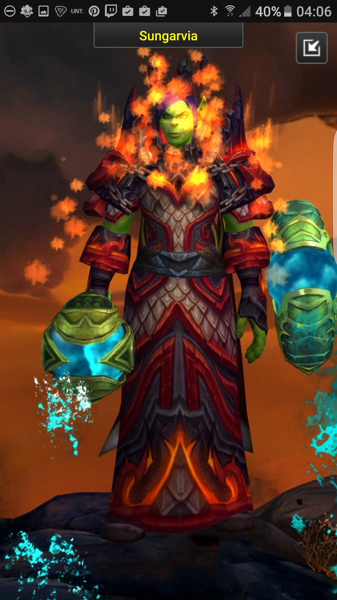 vargungen's tweet photo. I really like my eruptic volcanic transmog on my Resto Shaman #worldofwarcraft #wow #forthehorde #forvoljin #transmog #shaman #orc https://t.co/oDKkWwQNIZ