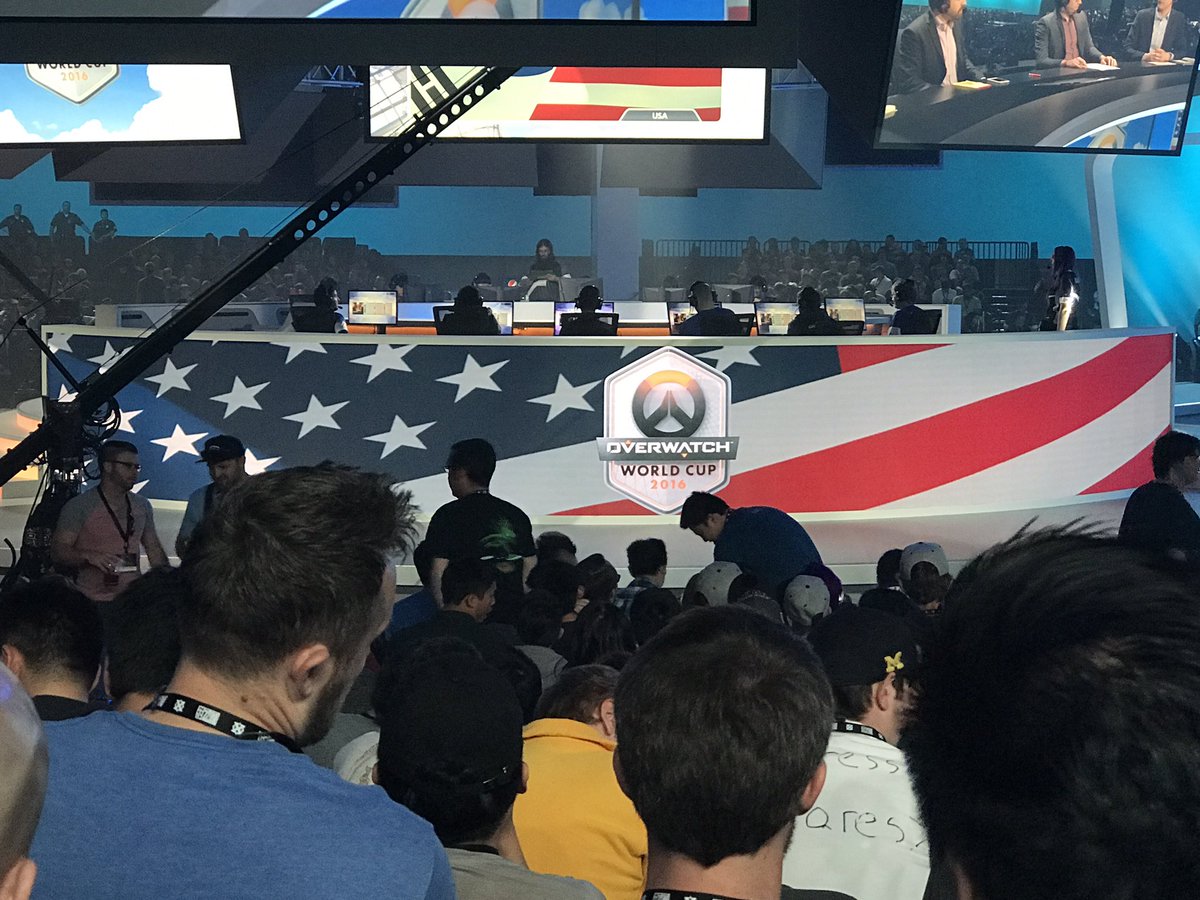 Let's go team USA! #OverwatchWorldCup