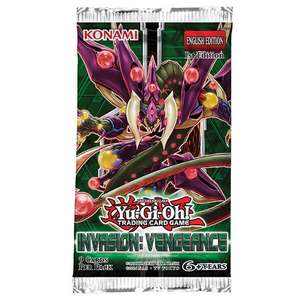 YuGiOh_TCG's tweet photo. #YuGiOh Invasion: Vengeance features menacing monsters that attack from every angle! On Sale Now! https://t.co/Qozv61wVts https://t.co/hbdjKvZT2P