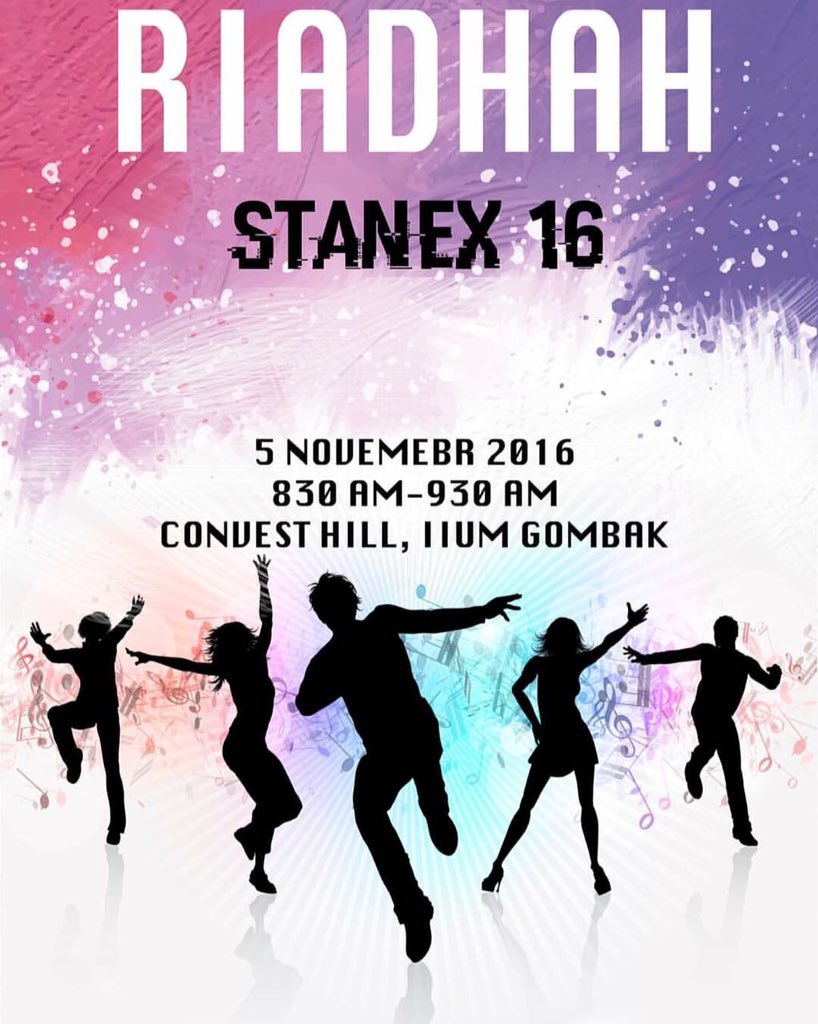 alyaachesabri_'s tweet photo. JANGAN LUPA DATANG RIADHAH PAGI NI. Jom riadhah bersama sama #stanex16 💃💃#stanexmerecik #IIUMConvocationDay https://t.co/oEJoUoIztM