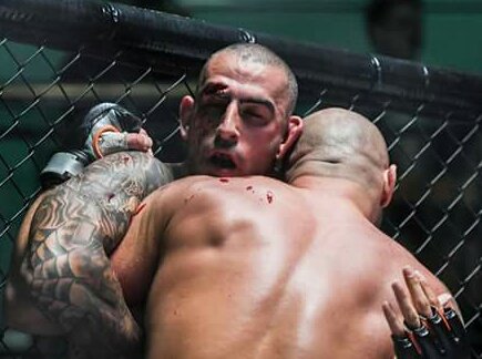 This is how <a href="/MisiekMMA/">Przemyslaw Mysiala</a> took the win in the night's main event - a brutal cut! #cg10