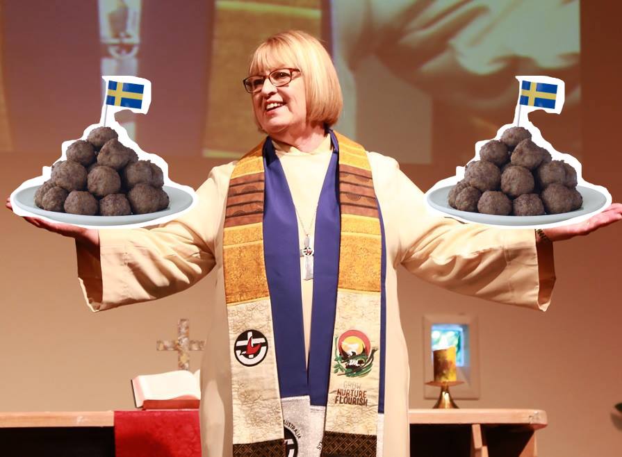 Under 35s! Join Mod Rev Sue Ellis (<a href="/ashamaya/">Sue Ellis</a>) at IKEA today at 12.30 for meatballs and covo. Pic from Ashlee Littleford. #PresSynod2016
