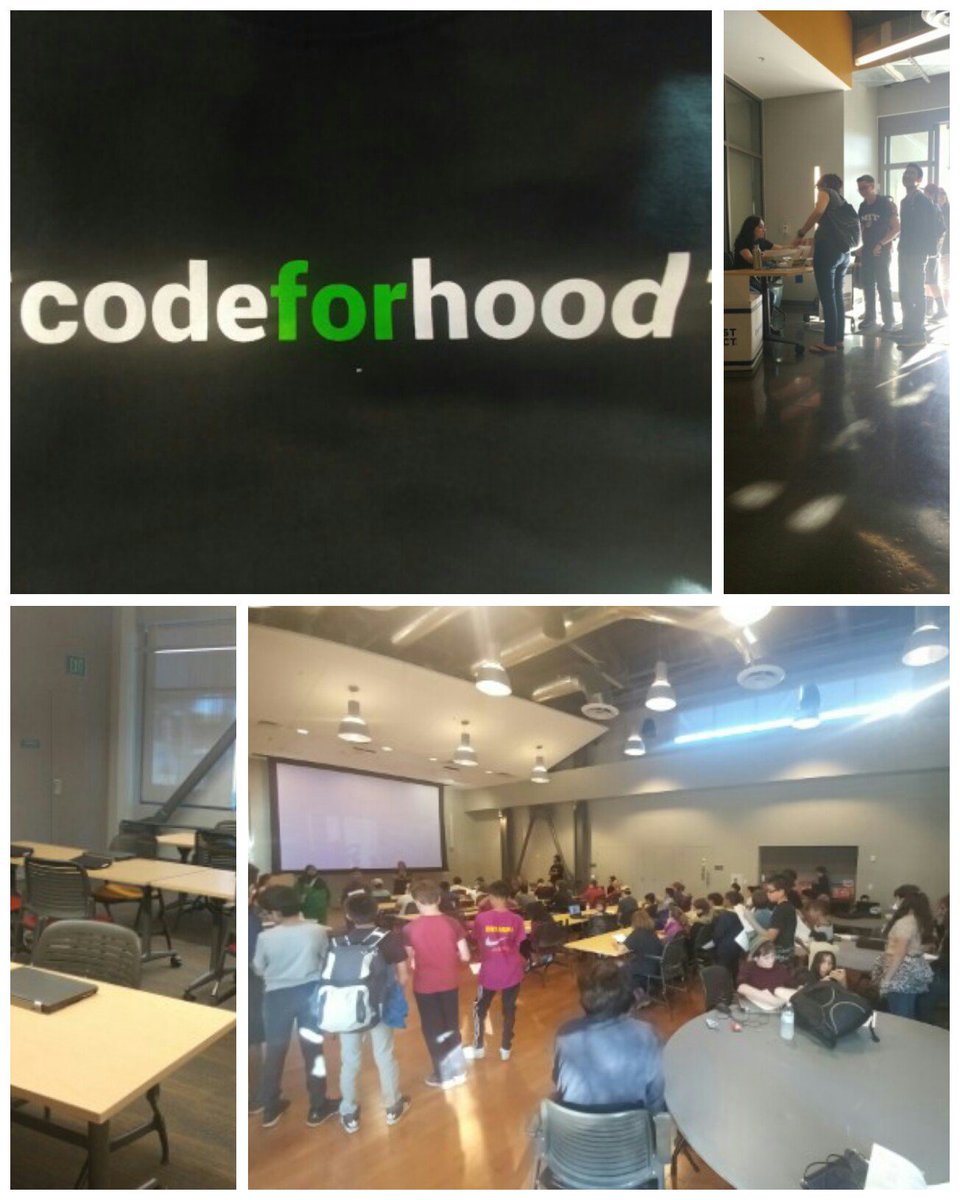 <a href="/FutureReadyWS/">FutureReady</a> is a <a href="/codeforhood/">Code For Hood</a> sponsor happening now at the <a href="/cityofwestsac/">West Sacramento</a> community center all weekend! 12 - 17 year old learning coding!