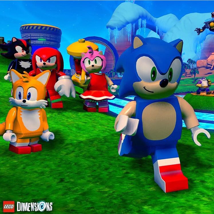 LEGO Dimensions - Sonic Level Pack footage