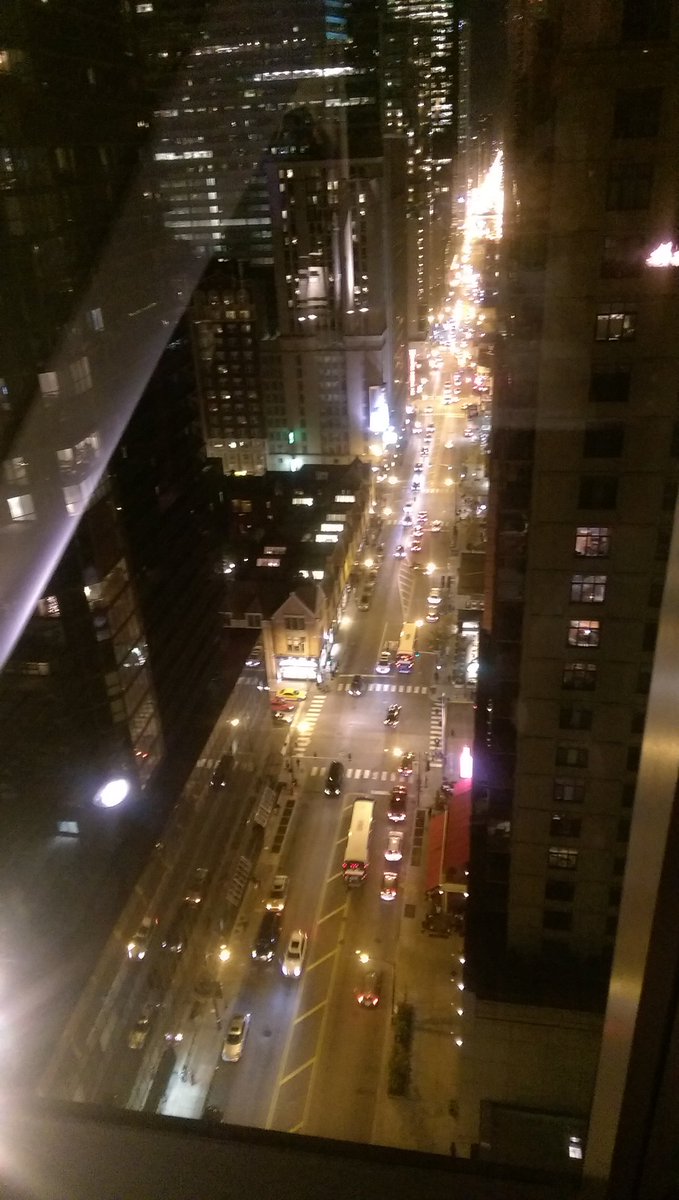 Check this out from the patio @VertigoChicago . Where's my parachute ? #dizzy